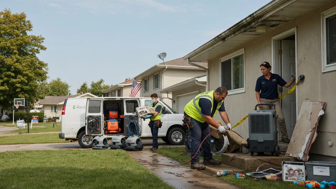 Water Damage Restoration in Minster, OH near me